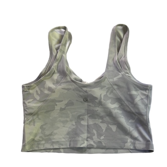 Lululemon Align Tank Incognito Camo Alpine White Multi size 14 - Picture 7 of 9
